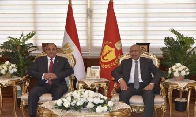 محافظ بورسعيد يستقبل رئيس الأكاديمية العربية للعلوم والتكنولوجيا والنقل البحري