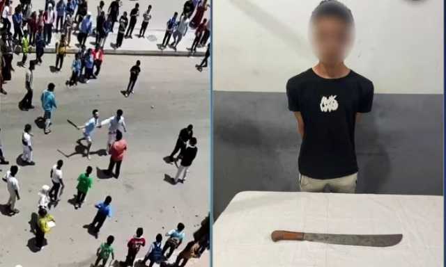 القبض على المتهم بالتعدي على أب وابنه في السادات بالمنوفية