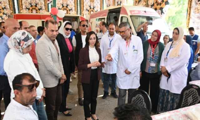 573 متبرعًا في يومين.. محافظ البحيرة تتفقد حملة التبرع بالدم وتشيد بإقبال المواطنين