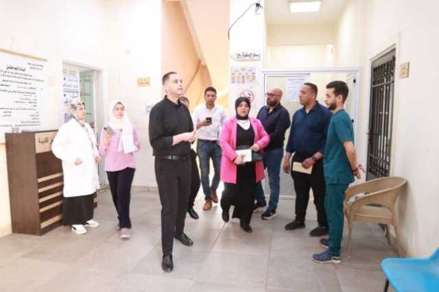 فى جولة مفاجئة.. نائب وزير الصحة يتفقد مركز رعاية الامومة والطفولة بمصر القديمة