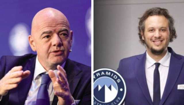 إنفانتينو يهنئ ممدوح عيد بدوري الأبطال.. ويؤكد مشاركة بيراميدز في كأس العالم 2029