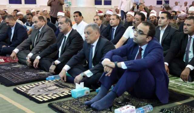 محافظ الإسماعيلية يشهد الاحتفال بالعام الهجري الجديد بمسجد الروضة الشريفة