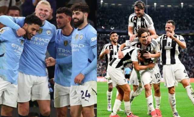 تشكيل يوفنتوس ضد مانشستر سيتي في كأس العالم للأندية