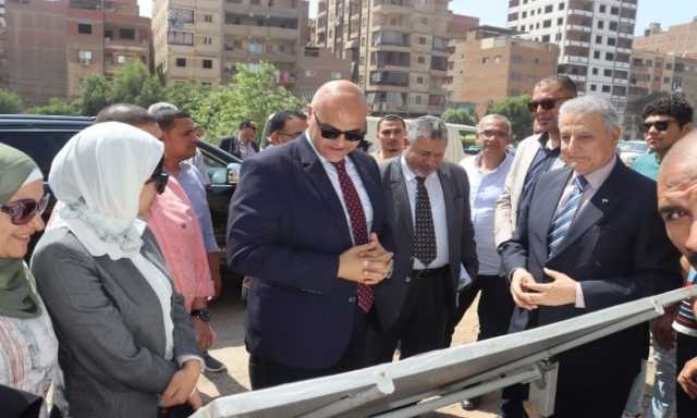محافظ القليوبية يتفقد مكتبة مصر العامة في شبرا الخيمة