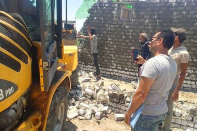 « الزراعة»: إزالة 17 حالة تعدي على الأراضي ببعض المحافظات