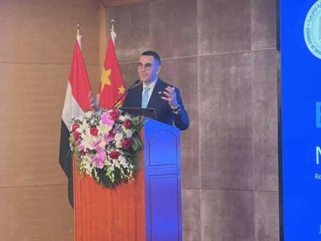 الخطيب: مصر تسمح للشركات الصينية باستخدام اليوان في التعاملات المالية بدعم من المركزي