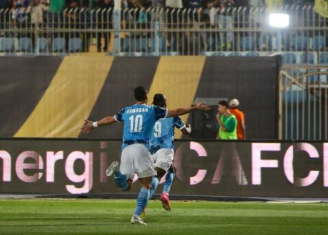بيراميدز يتقدم في الشوط الأول أمام صن داونز بهدف ماييلي «فيديو»