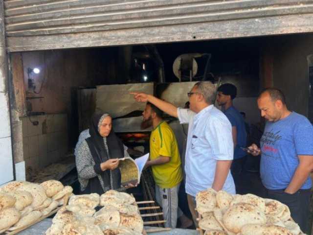 ضبط طن ونصف دقيق بلدي مدعم بمخبزين بأبو صوير الإسماعيلية