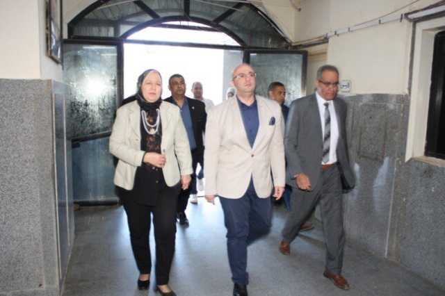 محافظ بنى سويف يتابع امتحانات الثانوية العامة من غرفة عمليات التربية والتعليم