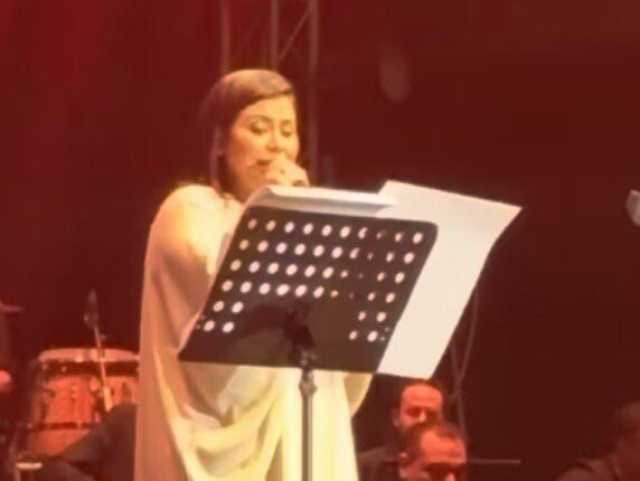 شيرين عبد الوهاب تتعرض لموقف محرج في مهرجان موازين