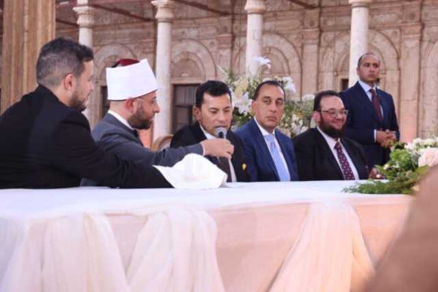 وزير الرياضة يحتفل بعقد قران ابنته بحضور رئيس الوزراء وكبار رجال الدولة (صور)