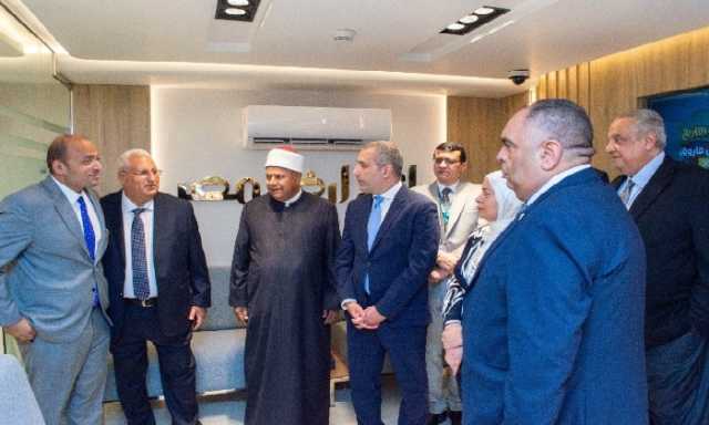 البنك الزراعي المصري يفتتح فرعه الإسلامي بالمهندسين