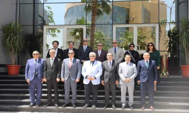 رئيس جامعة مدينة السادات تشهد اجتماع مجلس الجامعات الأهلية بجامعة الفيوم