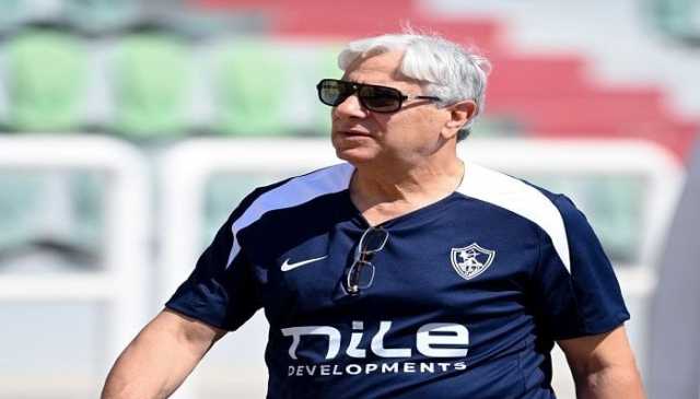 جلسة بين فيريرا وعبد الناصر محمد قبل مران الزمالك