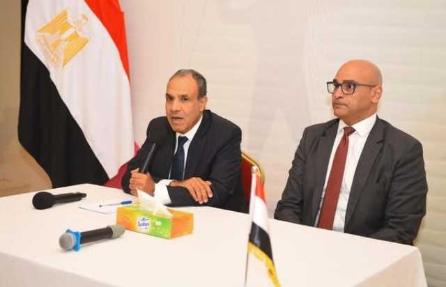 وزير الخارجية يلتقي الجالية المصرية في بوركينا فاسو
