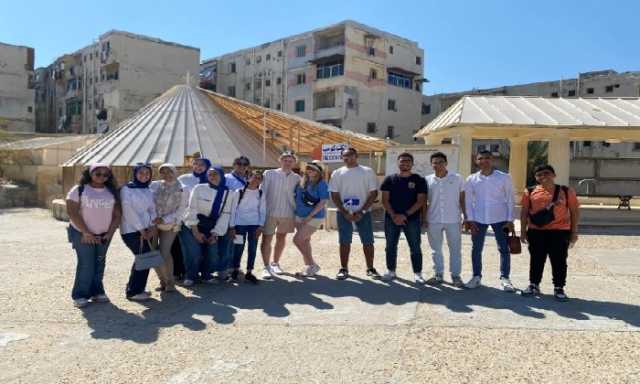 طلاب الإسكندرية في جولات ميدانية بالمتاحف و المعالم الأثرية احتفالًا بالعيد القومي للمحافظة
