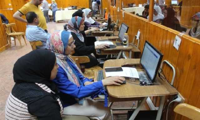 جامعة المنصورة تستقبل طلاب المرحلة الأولى من الثانوية العامة بمعامل التنسيق الإلكتروني