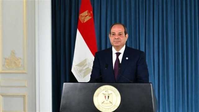الرئيس السيسي يُثمن إعلان بريطانيا الاعتراف بـ دولة فلسطين