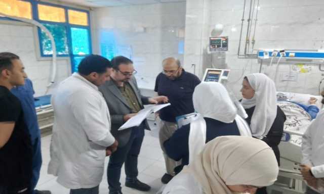 مدير الصحة بالقليوبية يتابع سير العمل بمستشفى شبين وإجراء 17 عملية جراحية ببهتيم المركزي