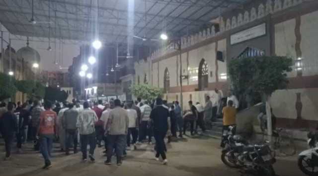 ميت غمر تشيع جثمان المهندس محمد طلعت ضحية سنترال رمسيس