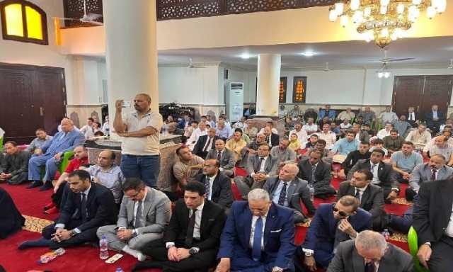 افتتاح مسجد نادي القضاة بمدينة سوهاج الجديدة