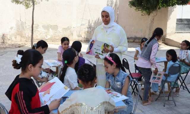 بين الألوان والحكايات.. المكتبة المتنقلة تجوب البحيرة بـ«أنشطة ثقافية وإبداعية»