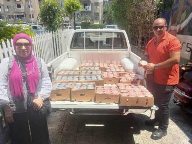 ضبط سلع ومنتجات منتهية الصلاحية داخل مخزن ببورسعيد