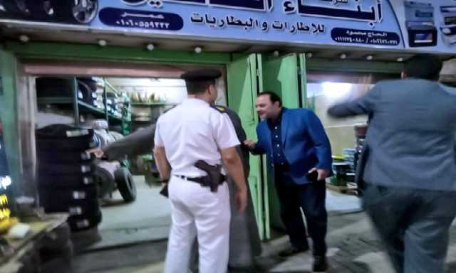 حملة مكبرة لتطبيق المواعيد الصيفية لفتح وغلق المحال التجارية بسوهاج