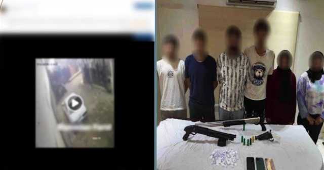 ضبط المتهمين بالاعتداء على الأهالي وإطلاق أعيرة نارية بشبرا الخيمة «فيديو»