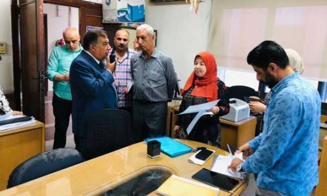 للمرة الثانية.. محافظ الدقهلية يقوم بزيارة مفاجئة لشركة المياه لمتابعة الاستجابة لشكاوى المواطنين