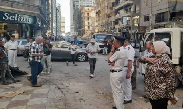 حي منتزة أول بالإسكندرية يشن حمالات مكبرة لإزالة الإشغالات والتعديات