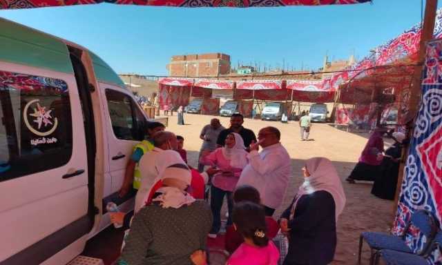 قافلة استثنائية لدعم الأهالي.. الصحة تصل بالجهود الطبية إلى قرية السنابسة
