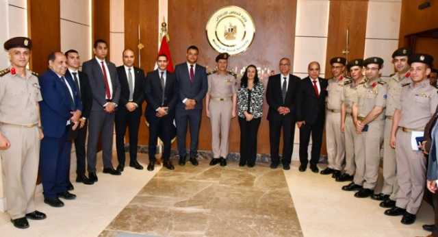 الكلية العسكرية توقع عقد اتفاق مع الإنتاج الحربي للمشروعات الهندسية والتوريدات العامة