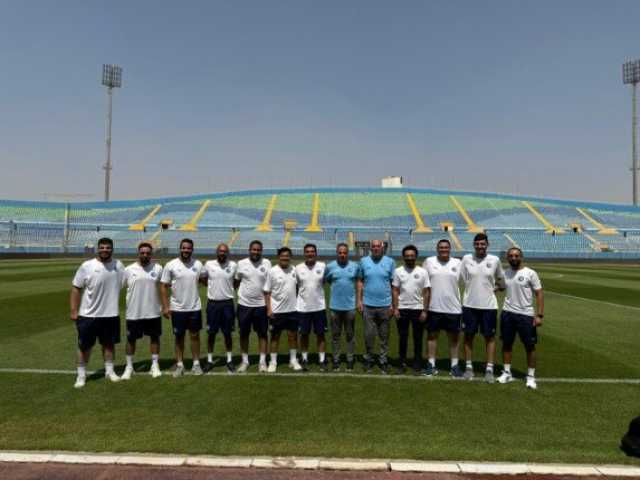 لجنة من «فيفا» تعاين استاد الدفاع الجوي قبل مباراة بيراميدز وأوكلاند سيتي بكأس الإنتركونتيننتال