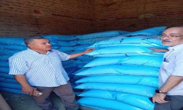 مديرية الزراعة بالأقصر تتابع آلية توزيع السماد المدعم