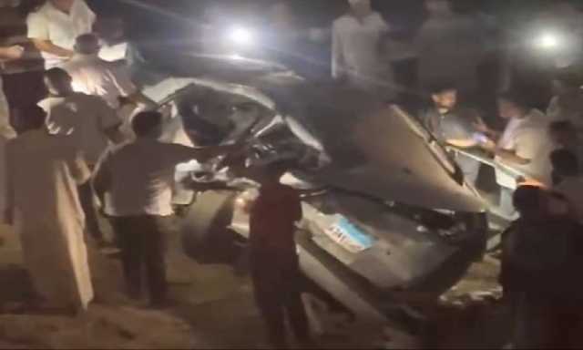 حادث مروّع على الطريق الدولي بالمحلة.. مصرع شاب وإصابة 6 آخرين في تصادم ثلاث سيارات