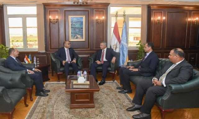 محافظ الإسكندرية يستقبل وزير العمل لبحث ملفات التدريب والتشغيل والسلامة المهنية