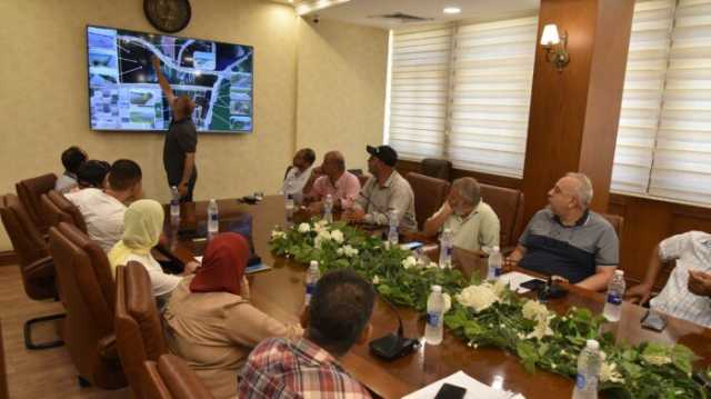 محافظ بورسعيد يستعرض الموقف التنفيذي لأعمال إزالة التعديات على أراضي الدولة