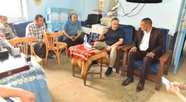 محافظ أسيوط يتفقد الإدارة التعليمية بمنفلوط