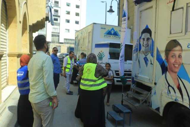 التضامن تطلق القافلة التنموية السادسة بمنطقة روضة السيدة