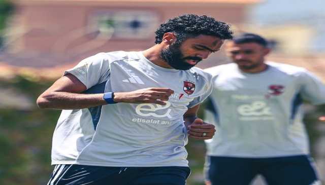 الشحات يبدأ المشاركة في التدريبات الجماعية لـ«الأهلي»