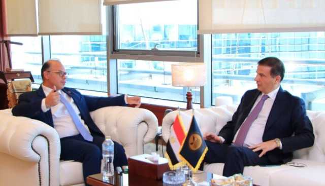وزير الزراعة ورئيس هيئة الرقابة المالية يبحثان تسريع تنفيذ خطط عمل صندوق التكافل الزراعي