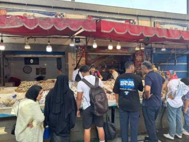 سوق الأسماك الحضاري ببورسعيد.. وجهة أسبوعية تجمع التسوق والسياحة