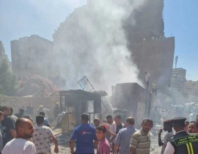 السيطرة على حريق اندلع بكشك في شارع فيصل