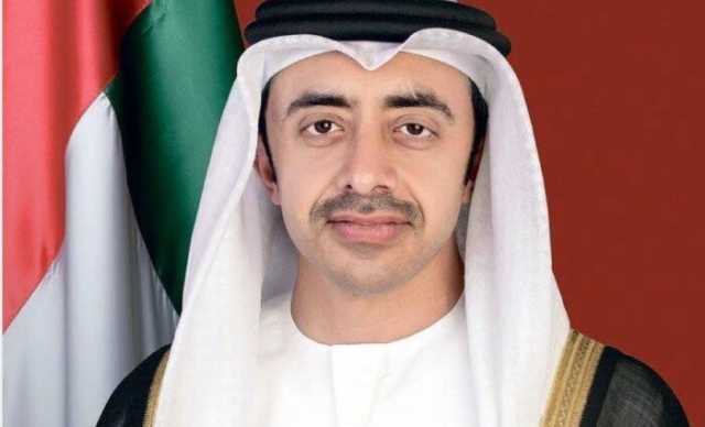 وزير الخارجية الإماراتي: ندعم جهود التوصل لوقف الحرب على غزة وتجنب اتساع رقعة الصراع بالمنطقة