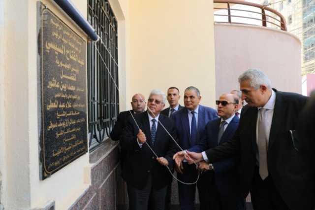 وزير التعليم العالي ومحافظ كفر الشيخ ورئيس الجامعة يفتتحون مقر جامعة كفر الشيخ الأهلية