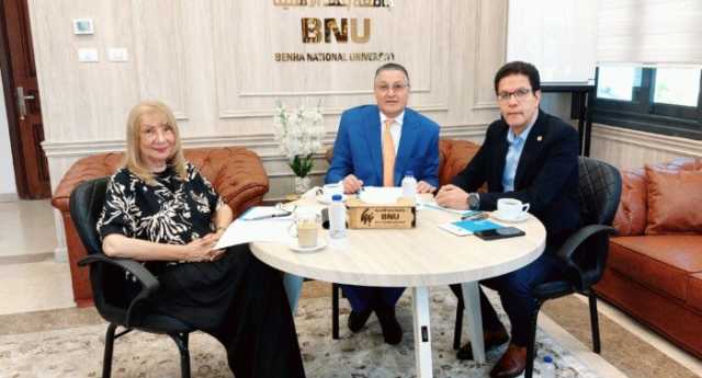 رئيس مجلس أمناء جامعة بنها الأهلية يترأس لجنة تقييم القيادات الأكاديمية والإدارية