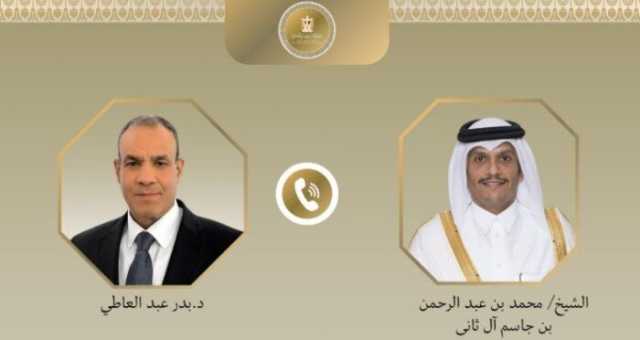 وزير خارجية مصر ونظيره القطري يبحثان جهود استئناف وقف إطلاق النار في غزة