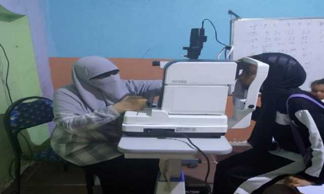 600 كشف و50نظارة طبية بالمجان.. مبادرة «أطفال أصحاء» تصل قرى كفر الدوار بالبحيرة