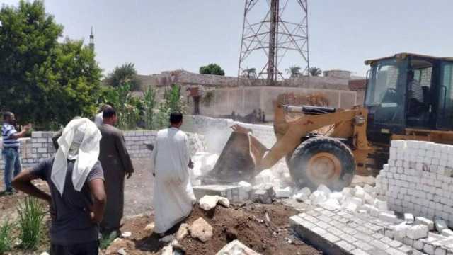 ضمن الموجه الـ27.. إزالة 205 حالات تعدٍ بالمنيا خلال الأسبوع الأول